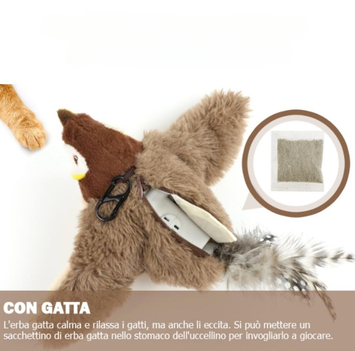 🐾 Giocattolo Interattivo per Gatti – OhMyCat