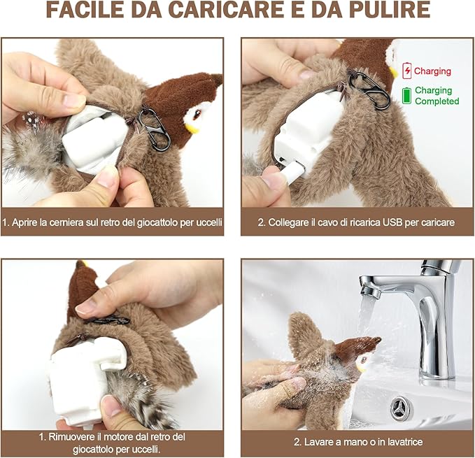 🐾 Giocattolo Interattivo per Gatti – OhMyCat